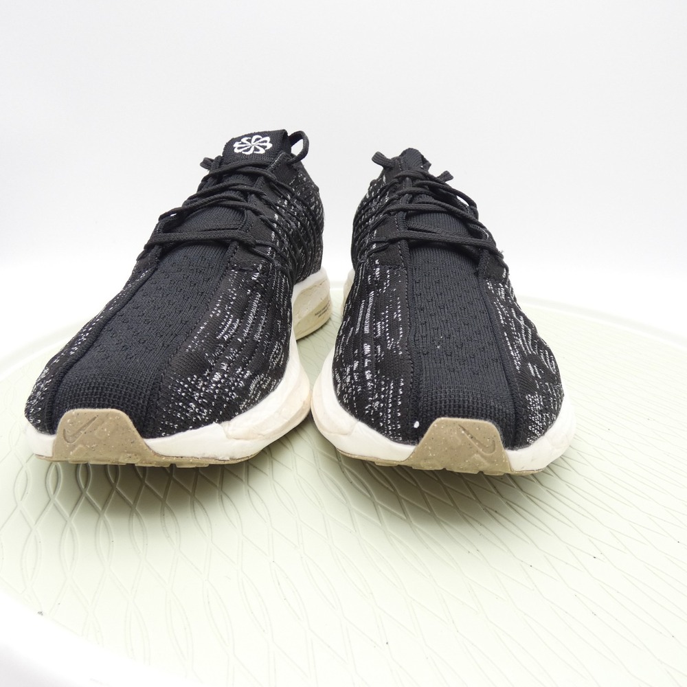 Nike ZoomX Pegasus Turbo Next Nature DM3413-001 Mens 12 Running Shoes Black Sail - Picture 2 of 10